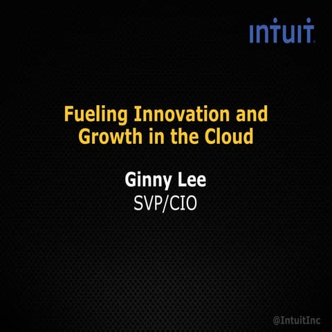 Fueling Innovation and Growth in the Cloud