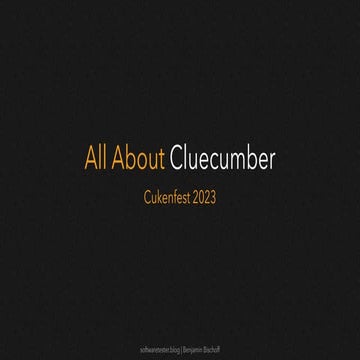 All about Cluecumber