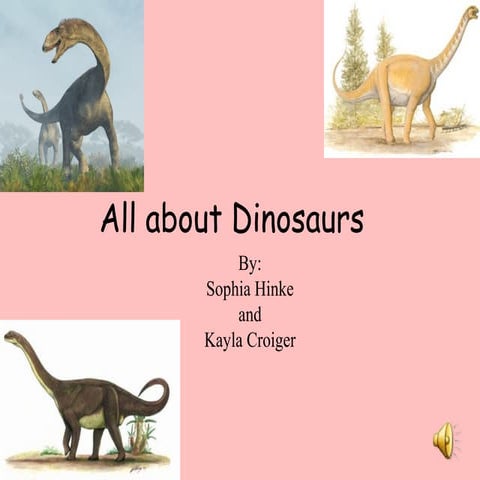 All about dinosaurs 1 | PPT