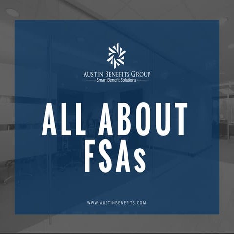 All About FSAs