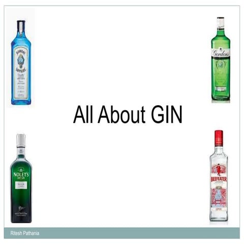 ALL ABOUT GIN | PPTX