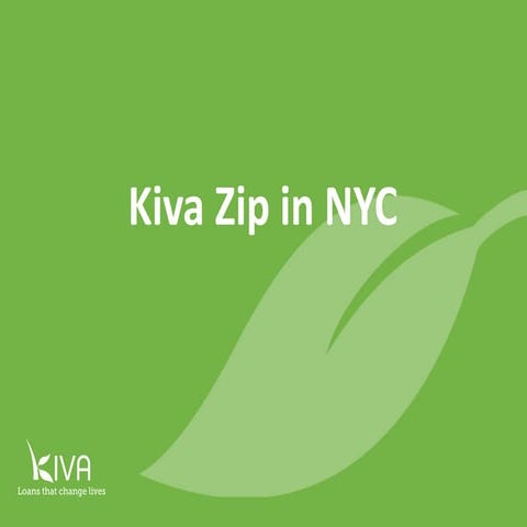 All About Kiva Zip