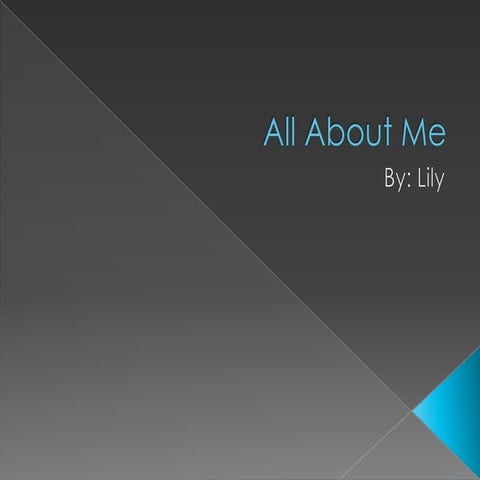 All about me
