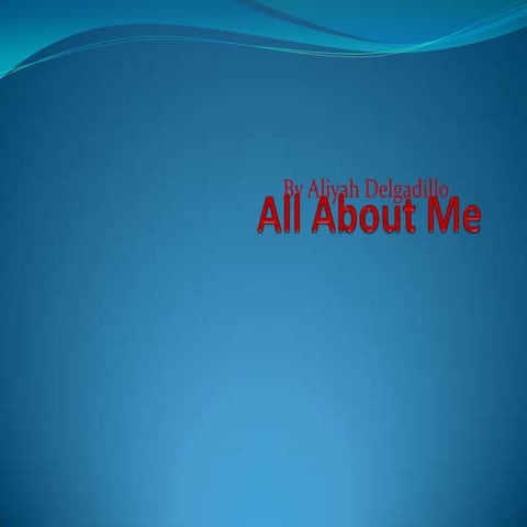 All about me