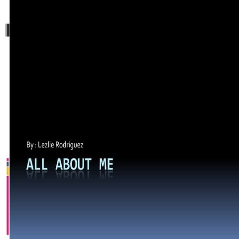 All about me