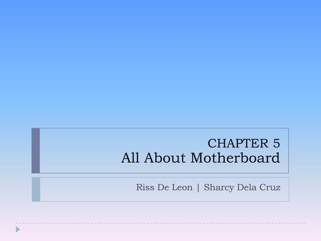 All about motherboard .shamie