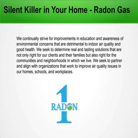 All about radon - Radon1