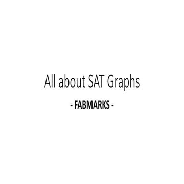 All about SAT graphs