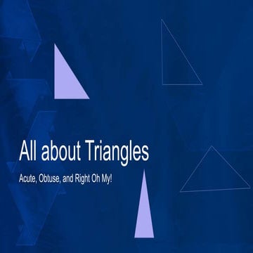 All about triangles (2)