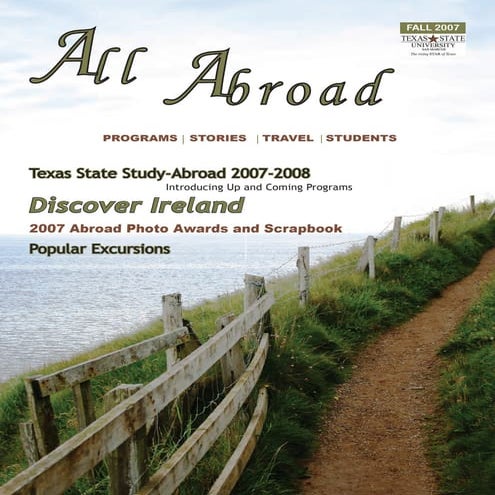 All Abroad - A Guide for TxState Study Abroad 