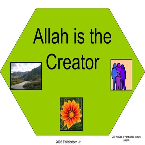 Allah is-the-creator