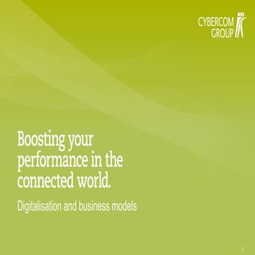 Digitalization and business model innovation