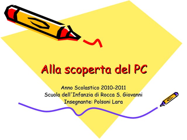 Progetto Informatica INFANZIA Rocca...