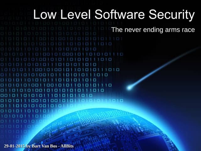 AllBits presentation - Lower Level SW Security