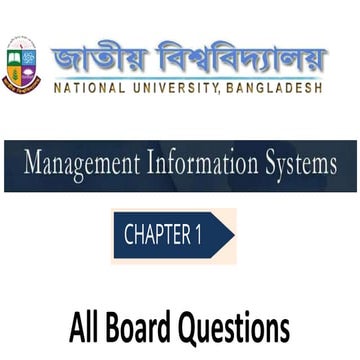Management information system of BD NU  all Board questions-chapter 1  for BB...