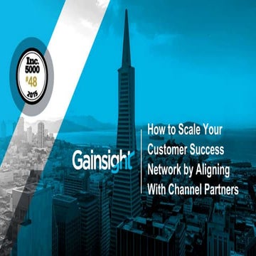 How to Scale Your Customer Success Network by Aligning With Channel Partners