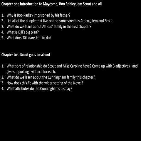 All Chapter Summaries