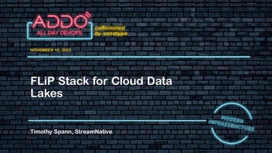 All Day DevOps - FLiP Stack for Cloud Data Lakes