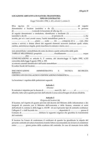 La guida ai contratti di locazione