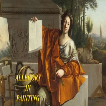Allegory in painting | PPTX