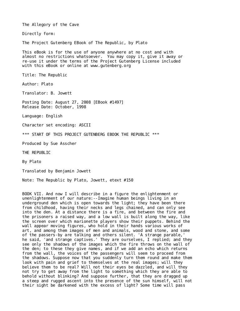 Diagnostic essay allegory of the cave 05 image