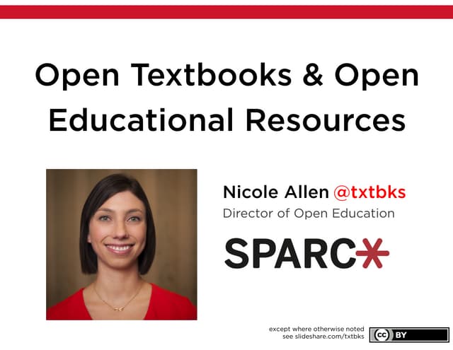 Allen Open Textbooks & Open Educational Resources