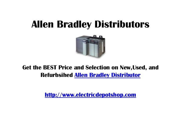 Allen bradley distributors