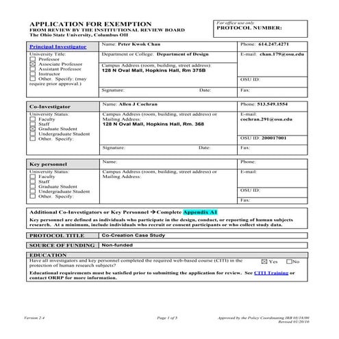 Allenjcochran 08 irbprelimproposal