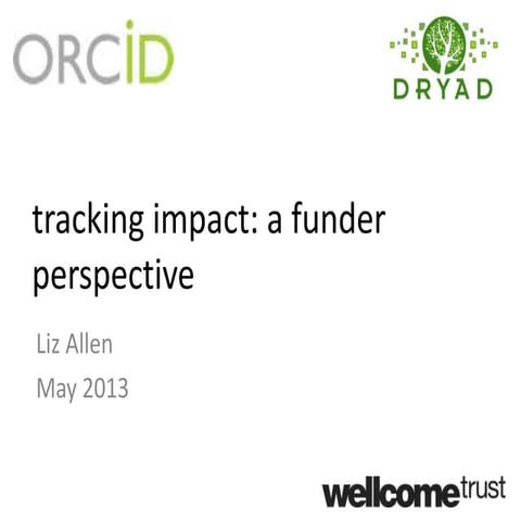 Allen orcid & dryad   wellcome trust v.1.0
