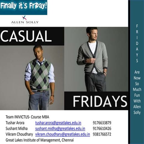 Allen solly marketing_channel