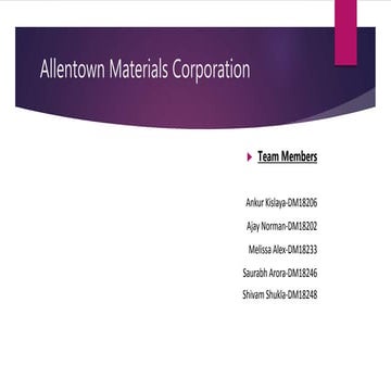 Allentwen material corporation - Electronic product division