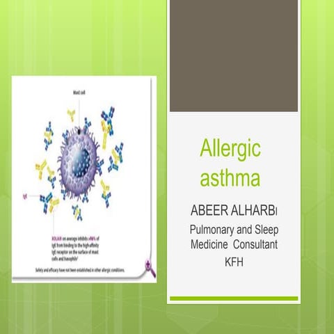 Allergic asthma