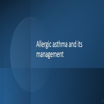Allergic Asthma.pptx