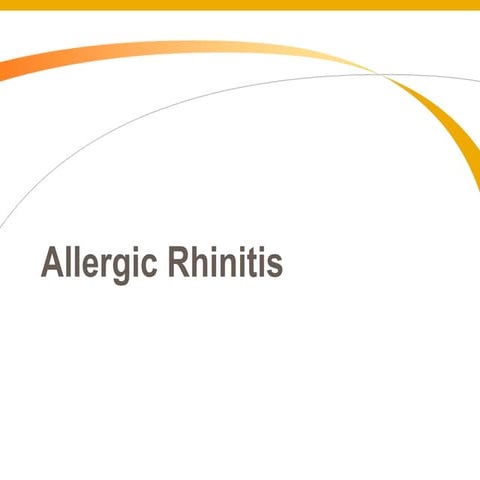 Management of Allergic Rhinitis .pptx