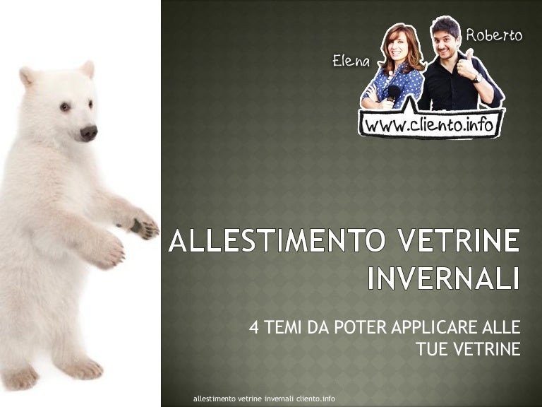 Allestimento Vetrine Invernali 4 Temi Da Usare