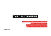 The Daily Routine: Oder wie nutze i...