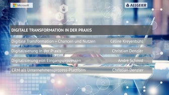 Allgeier (Schweiz) AG - 01 Keynote Microsoft