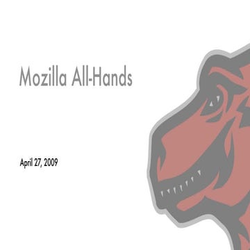 Mozilla 2009 All Hands