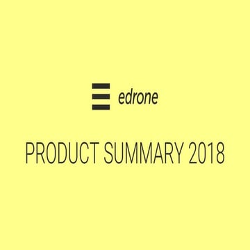 edrone All hands product 2019 1/10