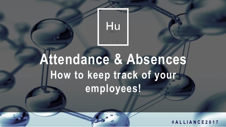 keep track of attendance