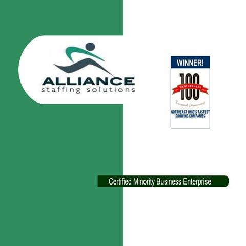Alliance Staffing Solutions   Power Point Presentation