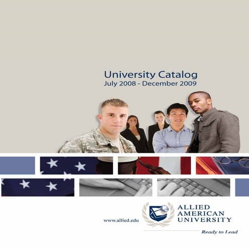 Allied American University Online Course Catalogue