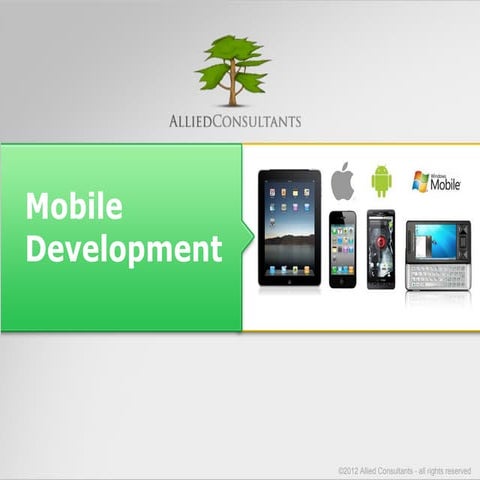 Allied Consultants - Mobile Development Services