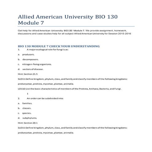 Class 12 Cbse Biology Sample Paper Model 2 | PDF