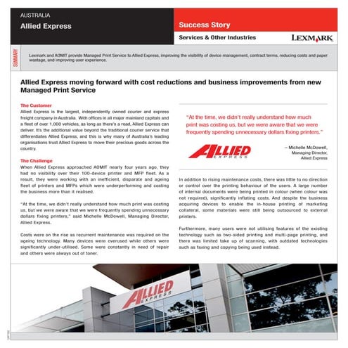 Freight Document Management Solution (FreightDOC) | PDF