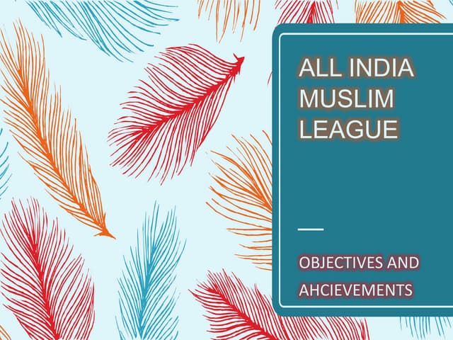 All india muslim league