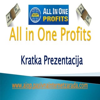 All in one profits   kratka prezent...