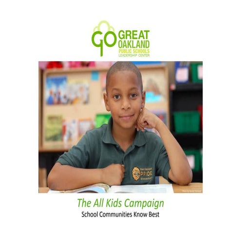 All Kids Campaign Overview