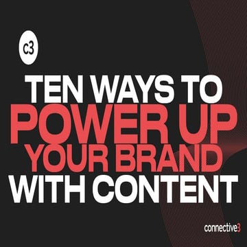 Hannah Brady - Powering Up Your Brand with Content @ Force24 All leads