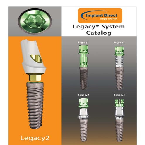 Dentrealmarket All legacy system implant catalog